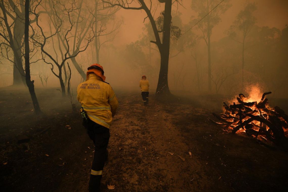 3 giant bush fires merge into 1 mega-blaze north of Sydney as conditions worsen in Australia