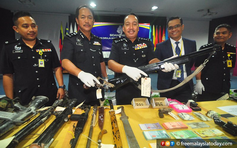 3 drug dealers killed in shootout with Sabah cops