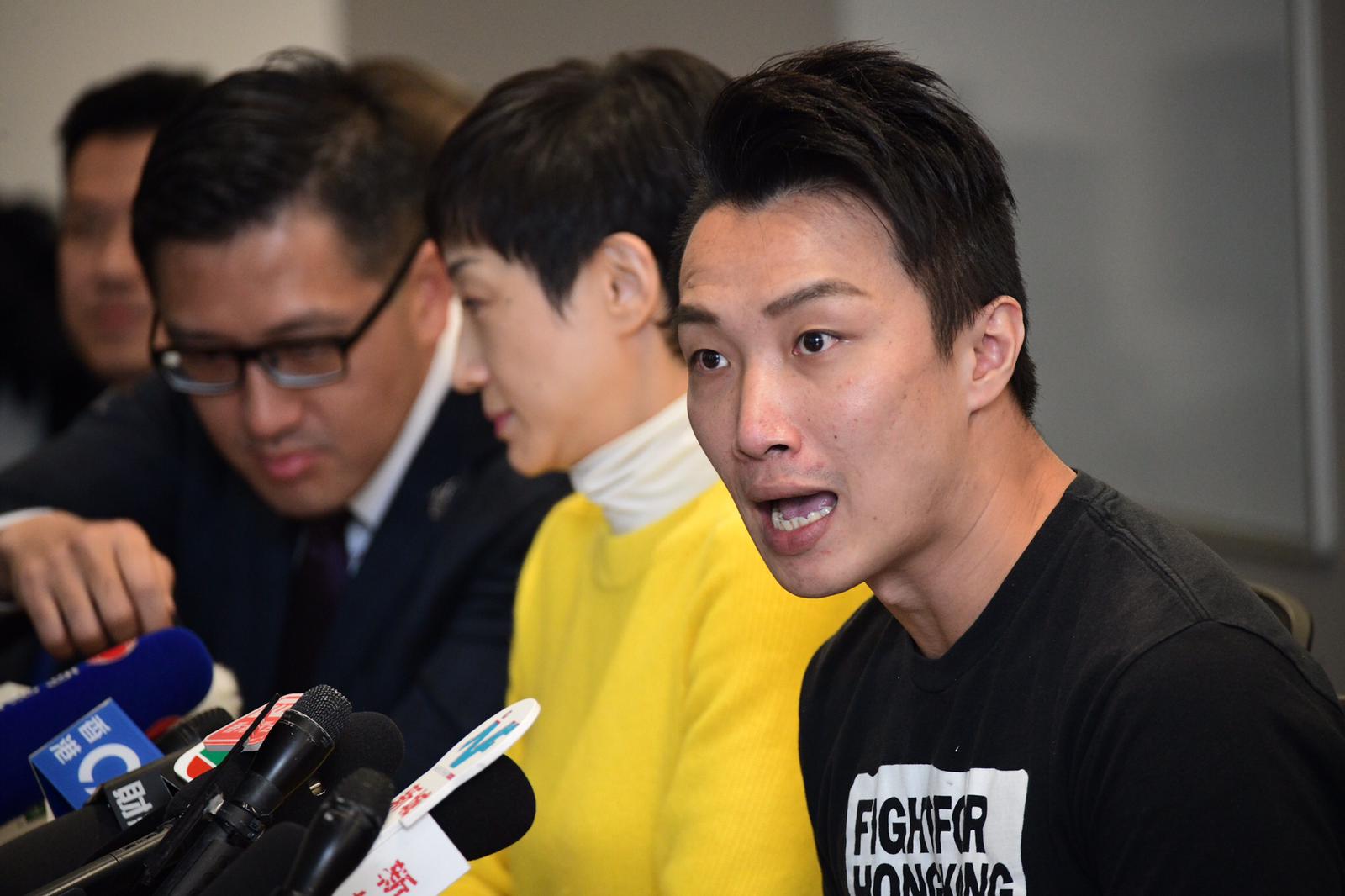 指相信周日游行可和平进行 岑子杰呼吁警方克制