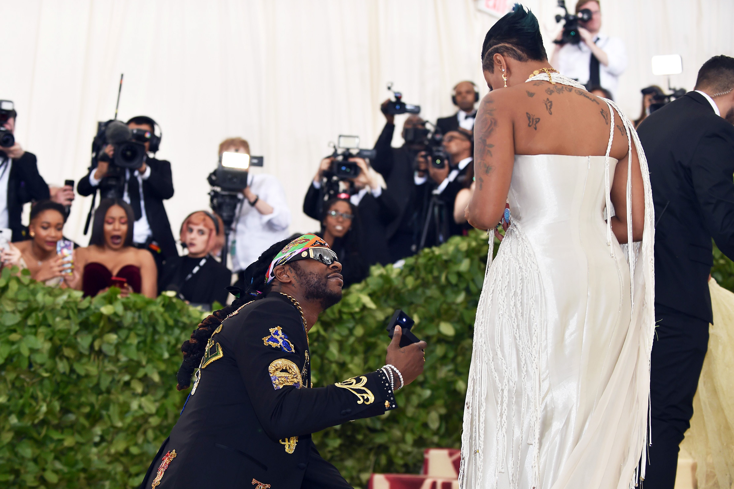 2 Chainz Looks Back at 'Historic' Surprise Met Gala Proposal Last Year — and Talks Married Life Now