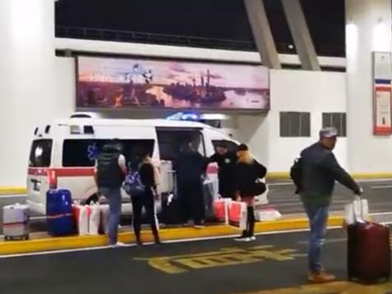 救护车机场接机 上海机场证实员工违规使用
