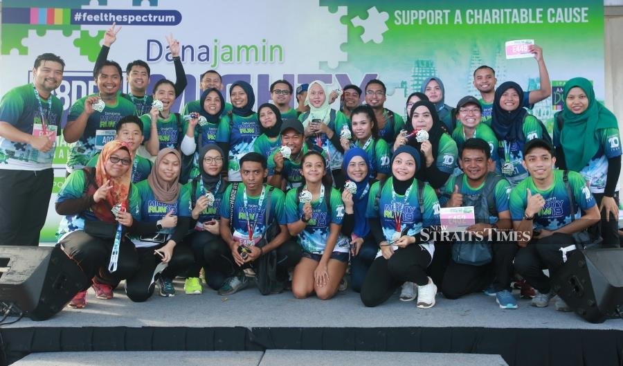 Danajamin Mighty Run collects RM65,000 for Nasom