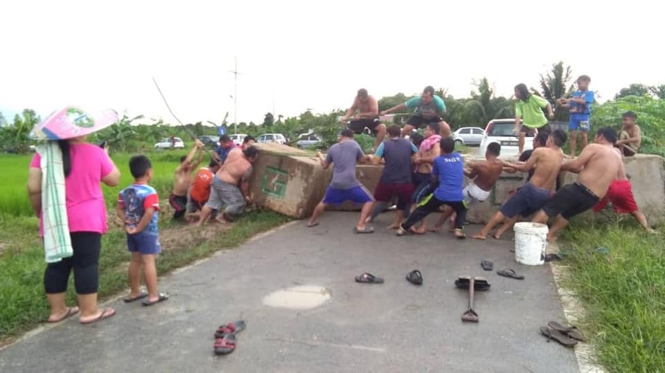 Rumah Jalak folk’s ‘initiative’ to remove concrete blocks stopped by longhouse chief