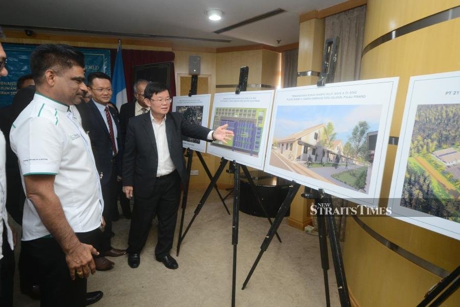 Ladang Kalidonia villagers to get new, free homes by 2022