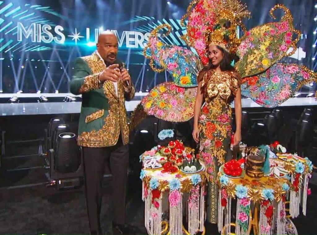 Steve Harvey Announces the Wrong National Costume Winner on Miss Universe 2019