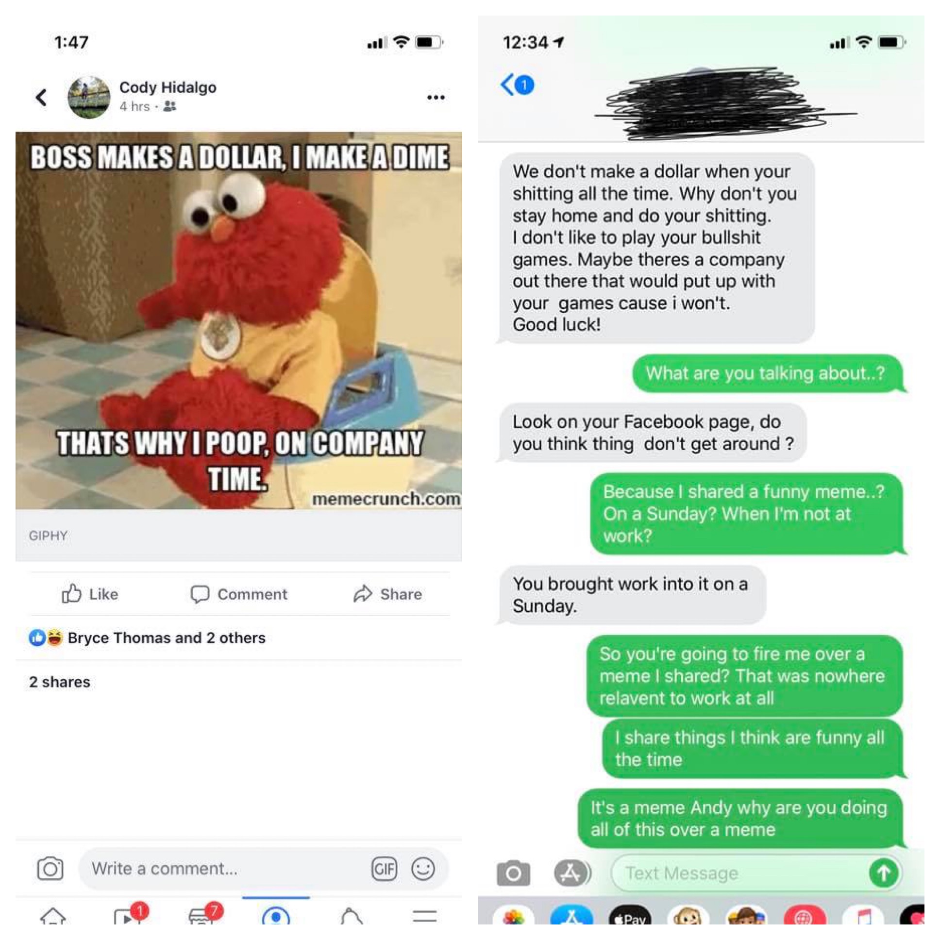 The Story Of A Man Getting Fired For Posting A Meme Has Started Conversations Of Employer Overreach