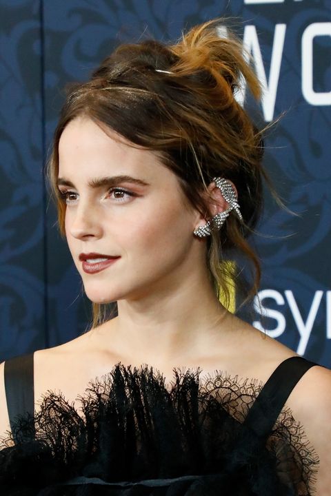 Emma Watson Dressed Up as Bellatrix Lestrange at the Little Women World Premiere