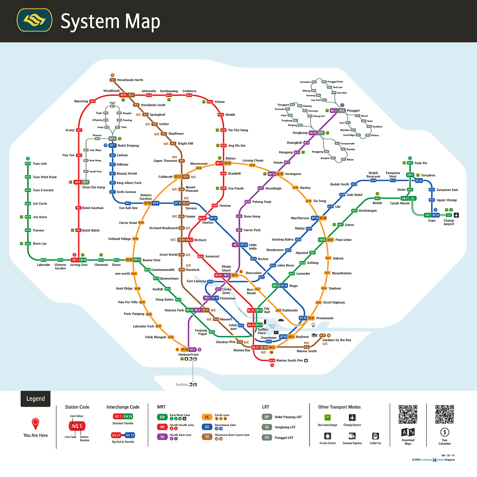 New MRT map launched with Circle Line as focal point