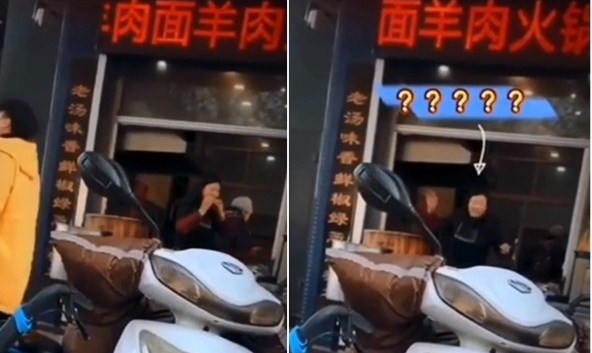 店员偷吃后竟把骨头扔回锅　网民︰太恶心