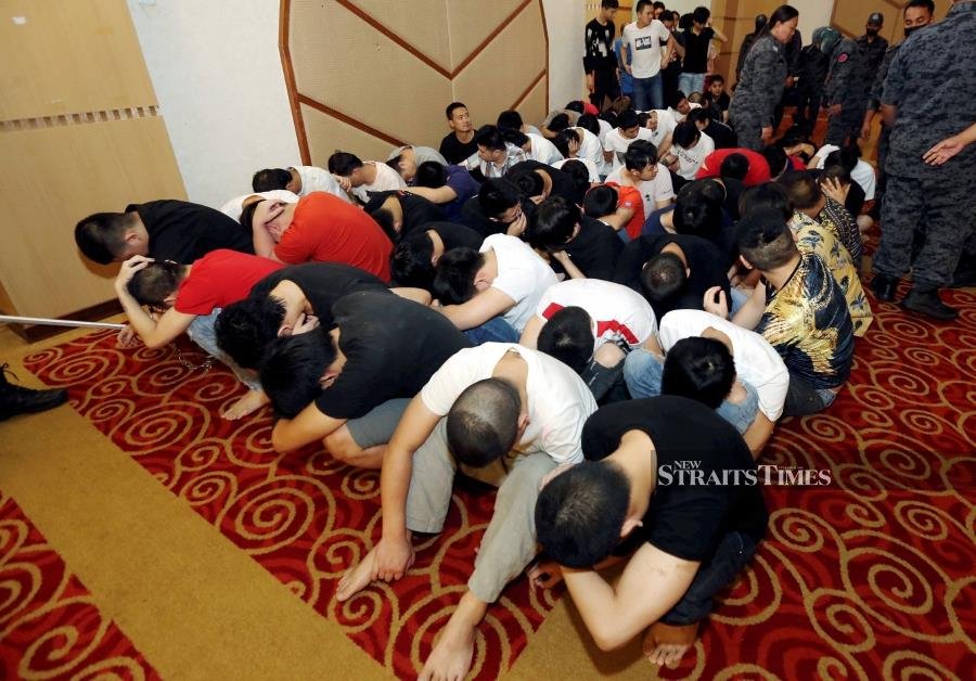 Another 65 Chinese nationals busted for online scam