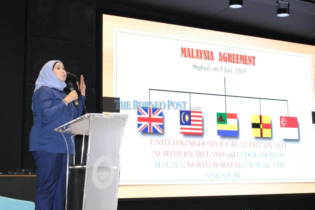 We won’t be deterred, says Sharifah on MA63 negotiations