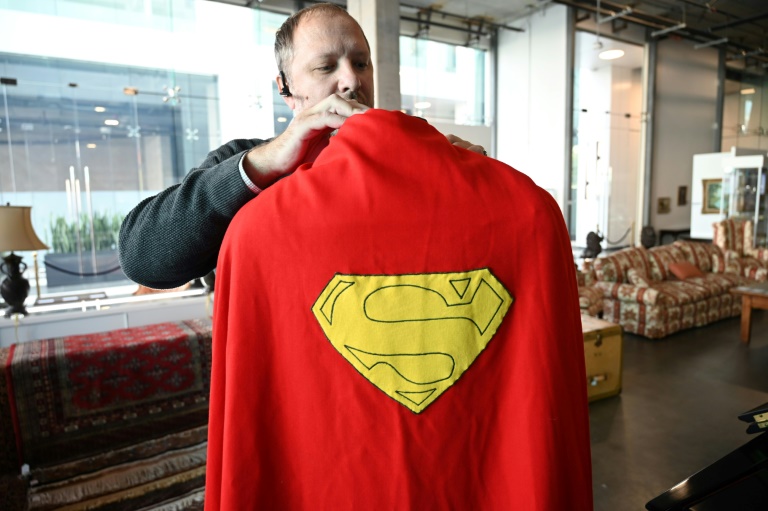 Superman's cape and Bilbo's pipe up for grabs in Hollywood auction