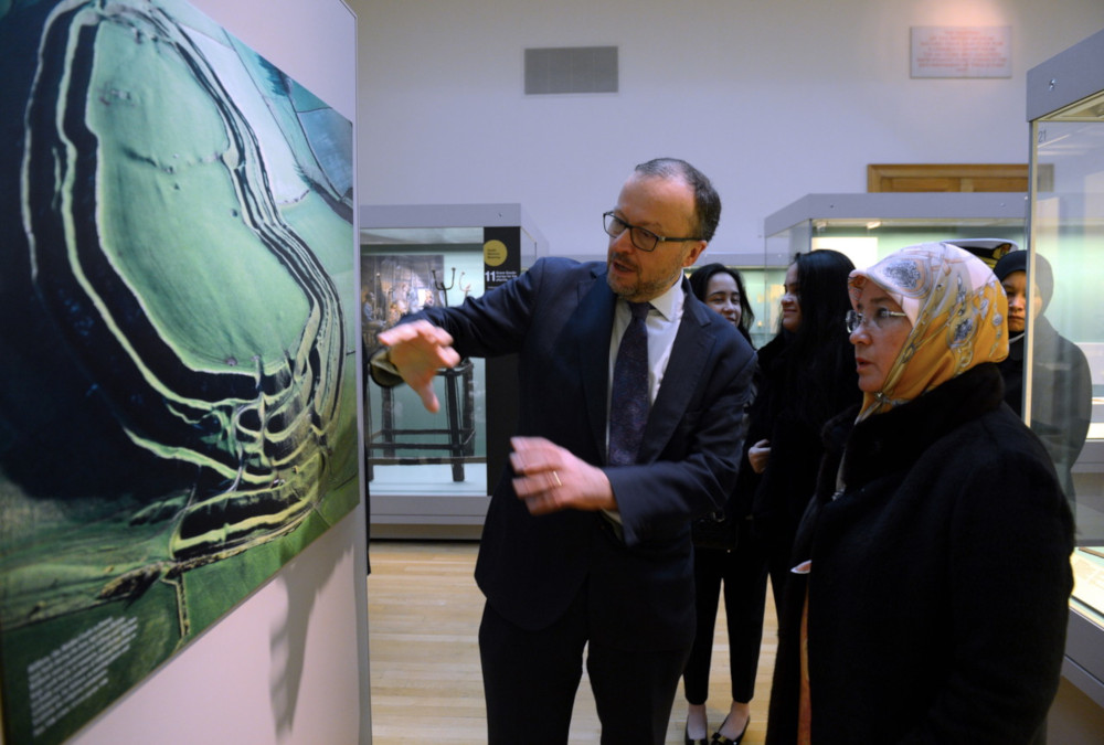 Raja Permaisuri Agong visits British Museum