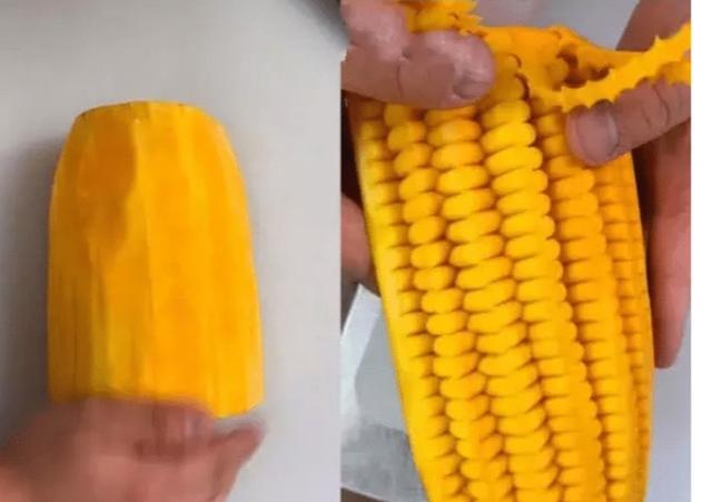 当食材刻上玉米粒，不少女生看到纷纷表示：不舍得吃