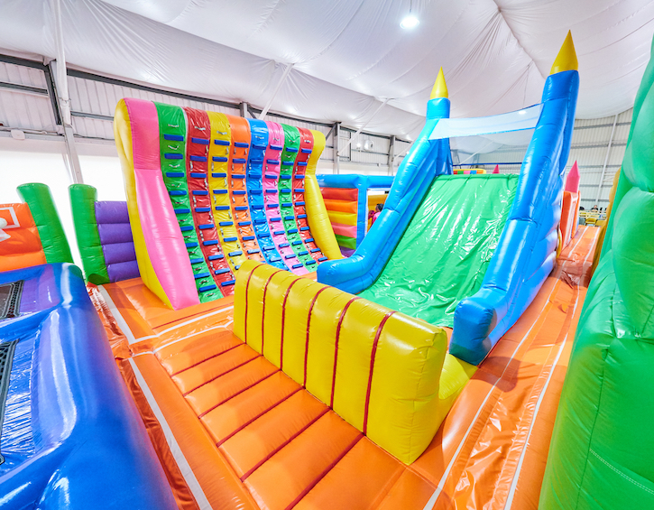 Bouncy Paradise Singapore: NEW Indoor Playground with Bouncy Castles and 20 Slides