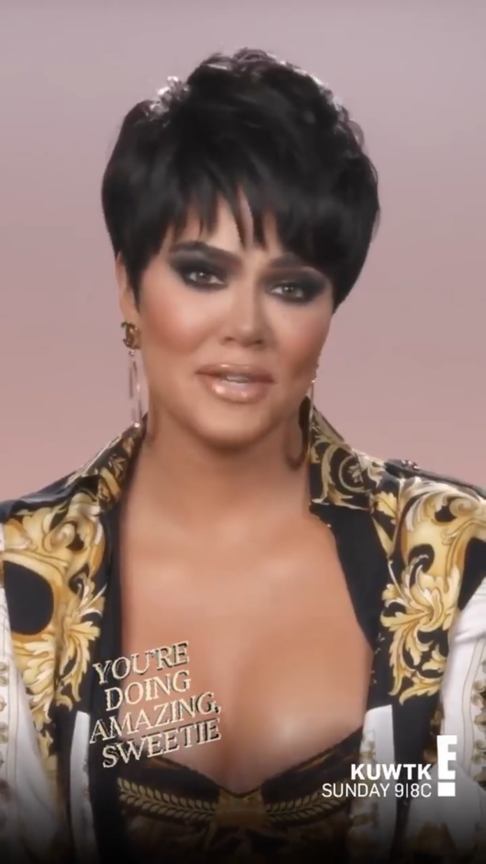Khloe Kardashian Almost Makes a Better Kris Jenner Than Kris Herself