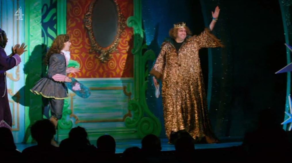 The Undateables Daniel puts on pantomime surprise for fiancee Lily in emotional Christmas episode
