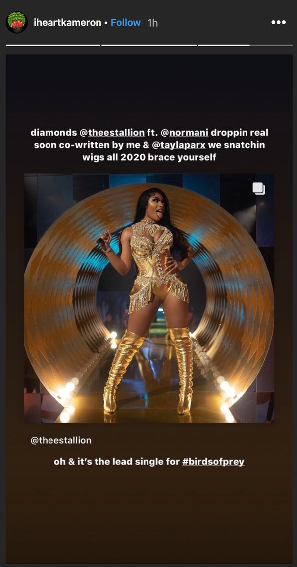 Birds of Prey: Megan Thee Stallion, Normani, and Doja Cat to Appear on Soundtrack