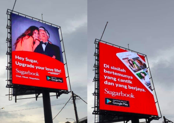 Sugar dating billboard ads in Kuala Lumpur anger Malaysians
