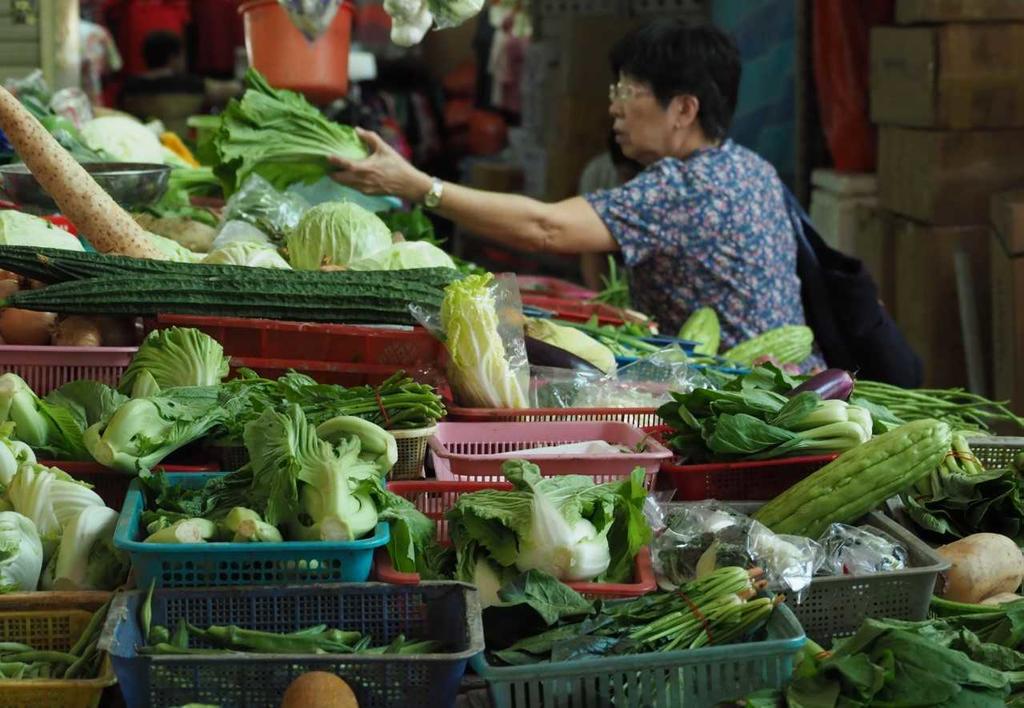 Wholesale vegetable prices from flood-hit Malaysia surge in Singapore but retail prices steady, say vendors
