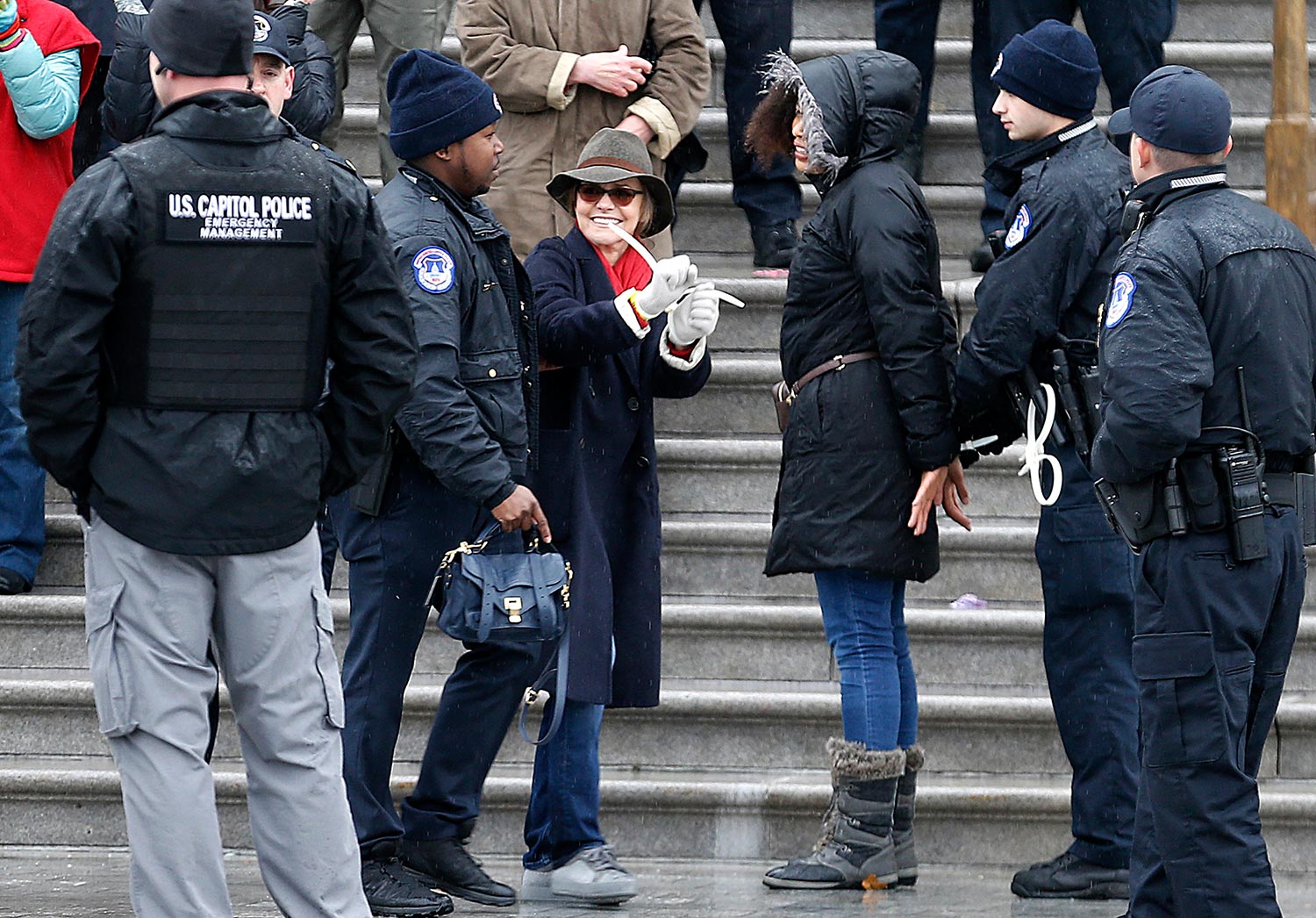 Sally Field arrested while triumphantly supporting Jane Fonda's climate change protest