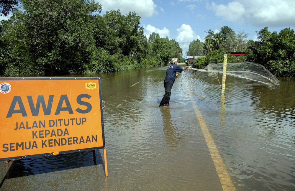 Number of flood victims in Kelantan, Johor drops, more evacuated in Sabah