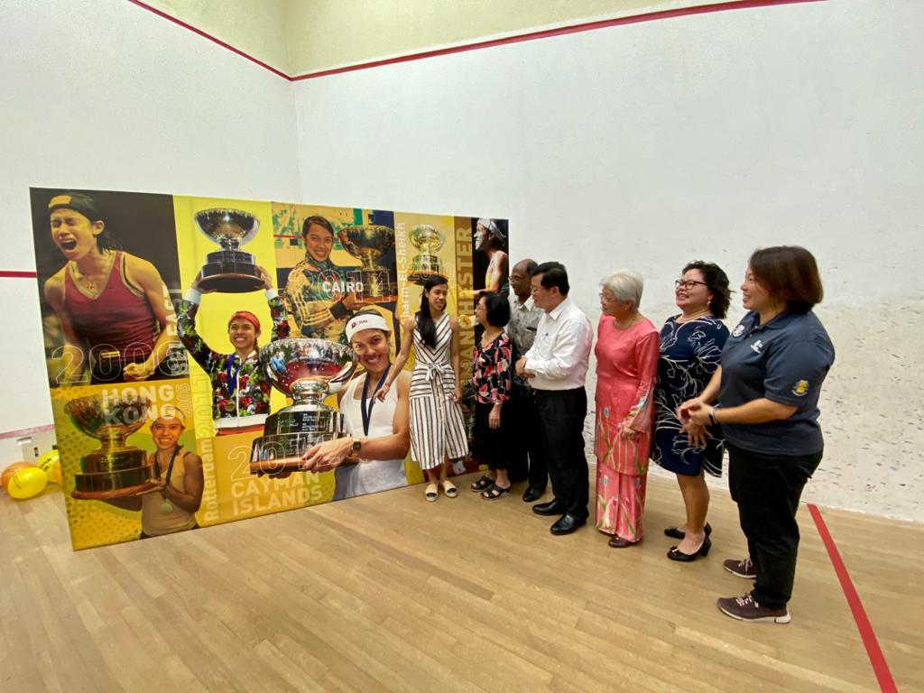 Squash legend Nicol shares her story with the young