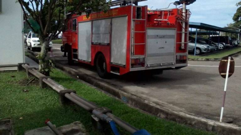 Disaster averted as firemen stop flame from razing fuel tanks