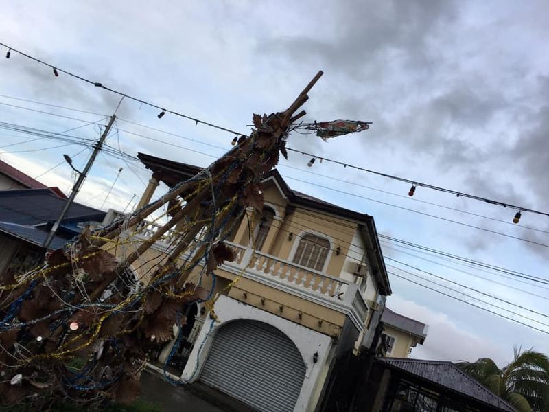Philippine typhoon phanfone ruins christmas for travellers, evacuees