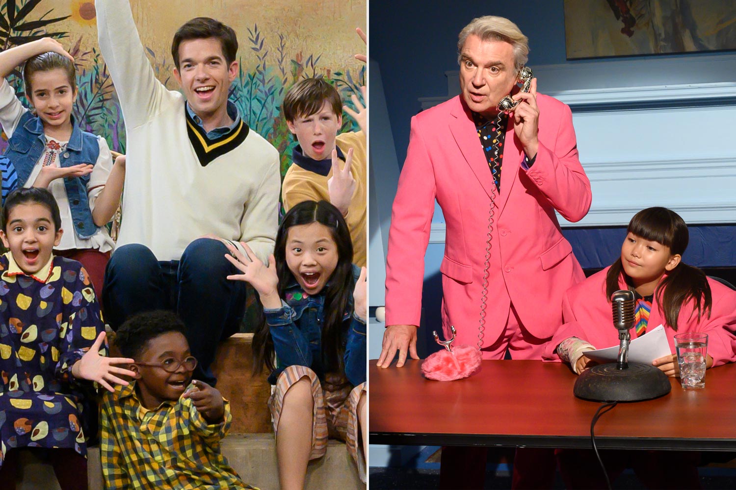 Behind John Mulaney's 24-hour race to get David Byrne for a Sack Lunch Bunch cameo