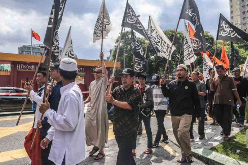 Three things we learnt from: Muslim groups’ protest against Chinese embassy