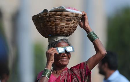 Asia’s eclipse watchers are more fascinating than the eclipse itself