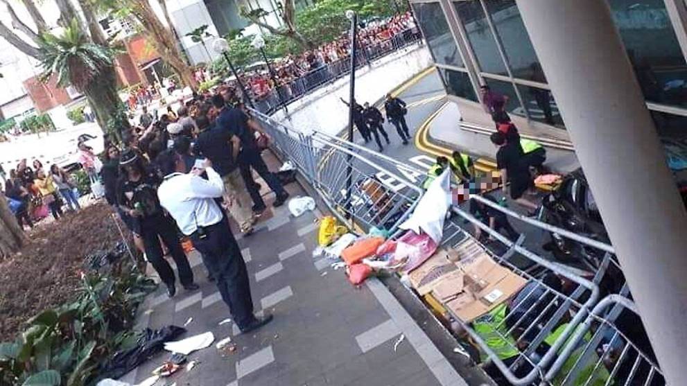 Lucky Plaza accident: Two victims in hospital now in ‘stable’ condition