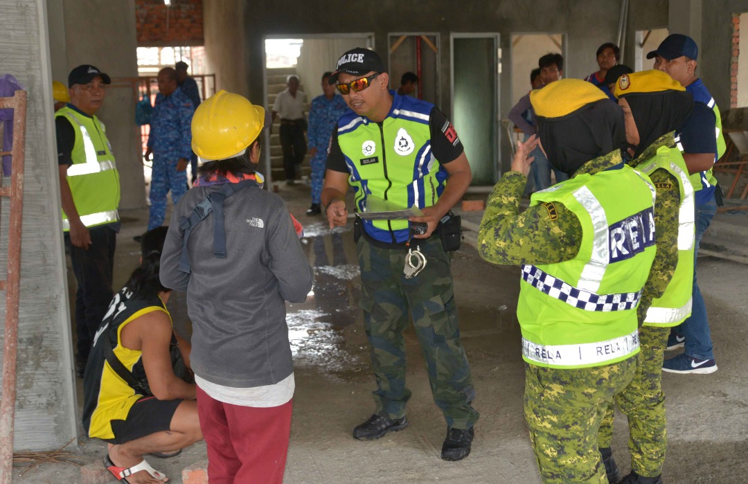 Three illegals detained in KK