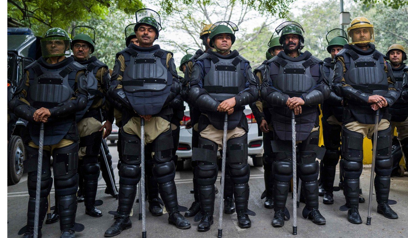 The big ‘lathi’ sticks Indian police use to beat protesters are a legacy of British colonial rule
