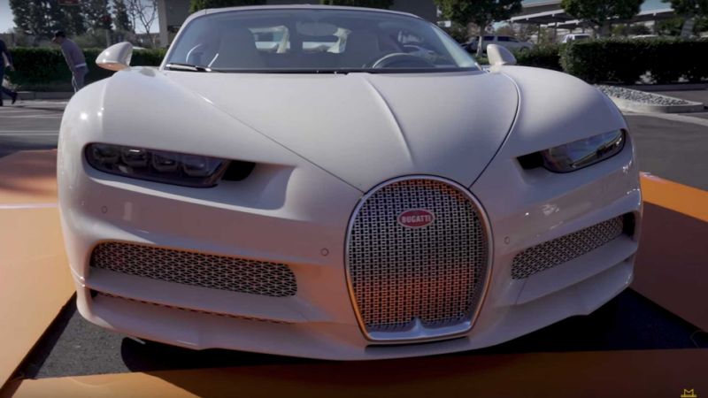 Bugatti Chiron owner shows off his unique Hermes Edition