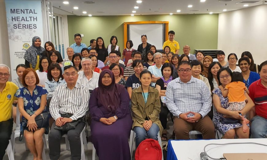 Successful talks on mental health issues