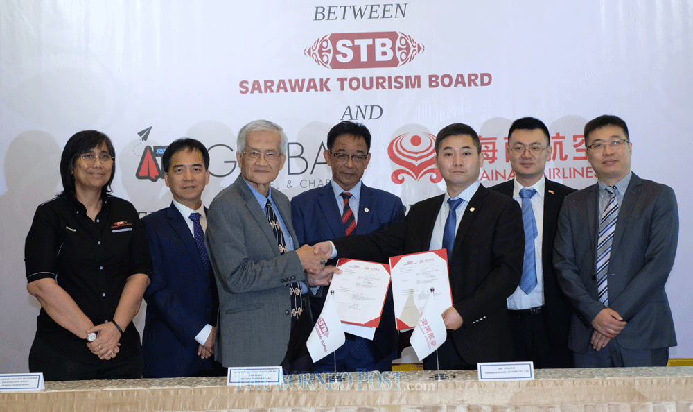 STB inks MoU for Haikou-Kuching direct flights