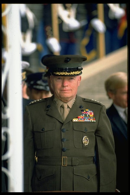 Gen Paul X Kelley Top Marine Tested By A Bombing Dies At 91 Nestia