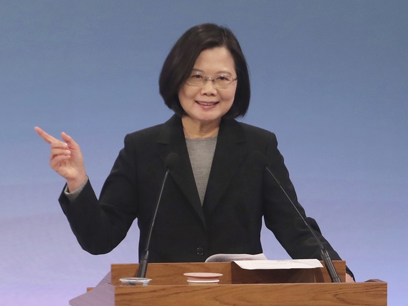 蔡英文：反渗透法可更保障台湾民主自由