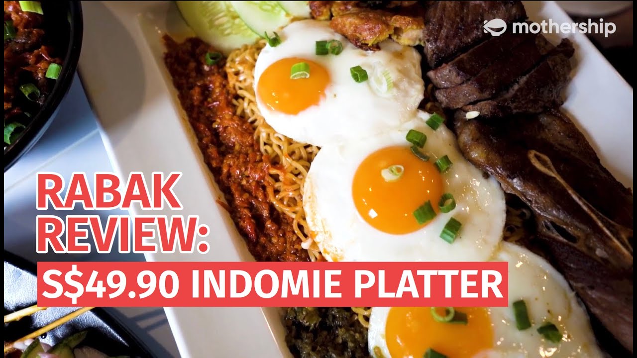 S$49.90 IndoMie Platter: Is It Worth It?