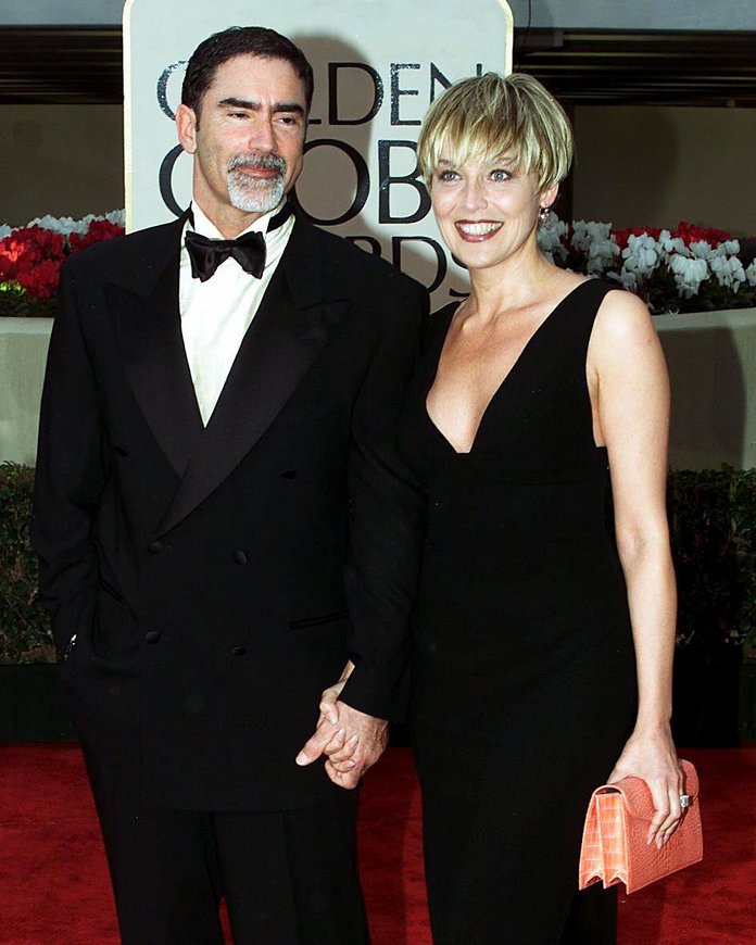 Is This Charlize Theron or Sharon Stone at the 2000 Golden Globes?