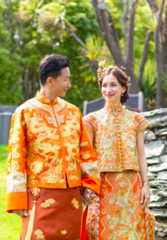 Former Super Junior member Han Geng ties the knot with Arrow actress Celina Jade