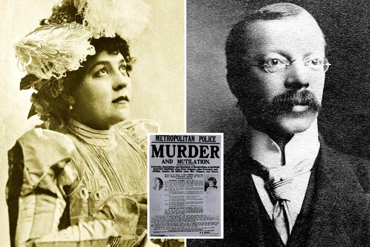 Dismembered body of ‘wife’ found in killer Dr Crippen’s cellar was MALE & may have been planted by cops, says