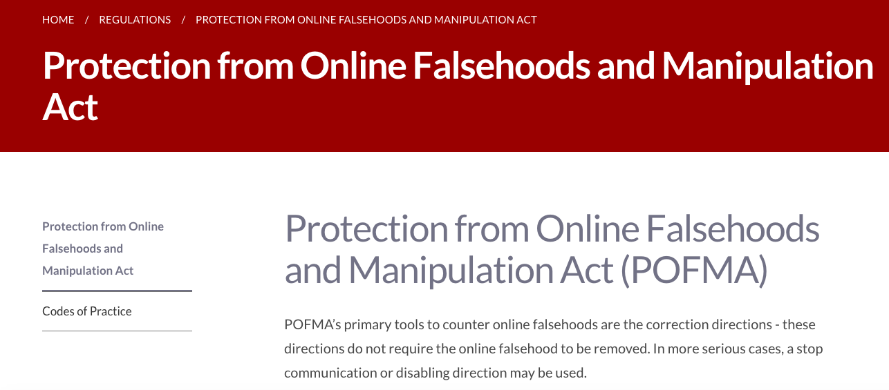Government refutes allegations in articles about POFMA in SCMP, Bloomberg