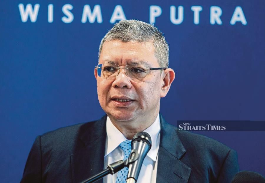 Saifuddin: Malaysia remains consistent over South China Sea claim