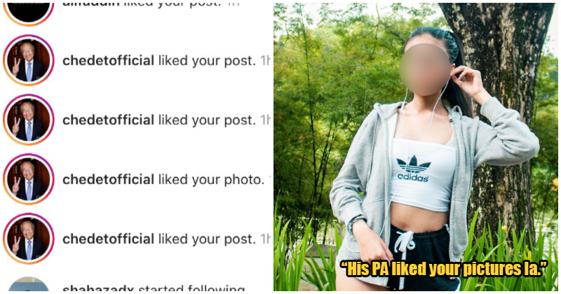 M’sian Girl Tries to Flex About Tun M Stalking Her Instagram, But It Was a Personal Assistant