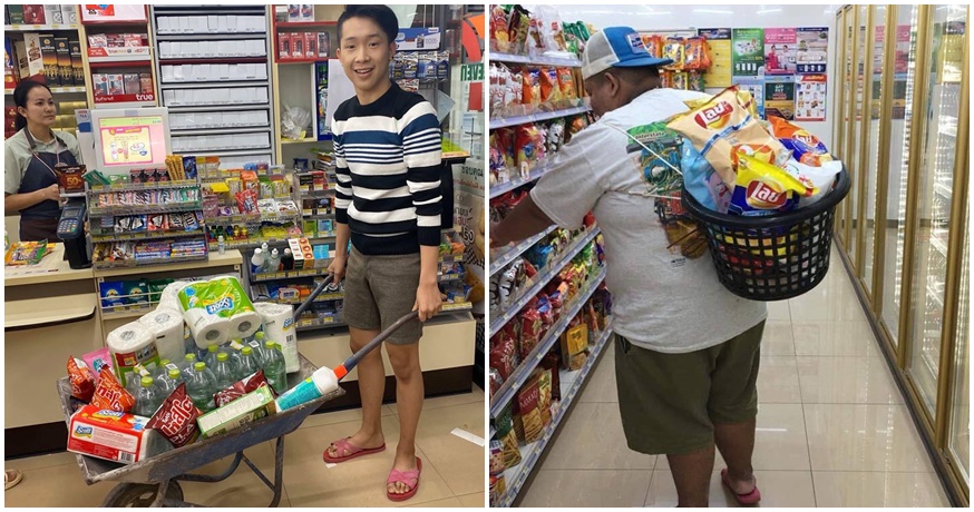 Photos: Thai People Are Finding Creative Ways To Carry Their Shopping Without Plastic Bags!