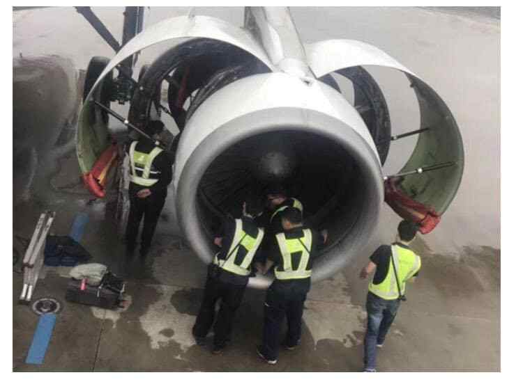 Passenger fined after throwing coins at plane for ‘good luck’
