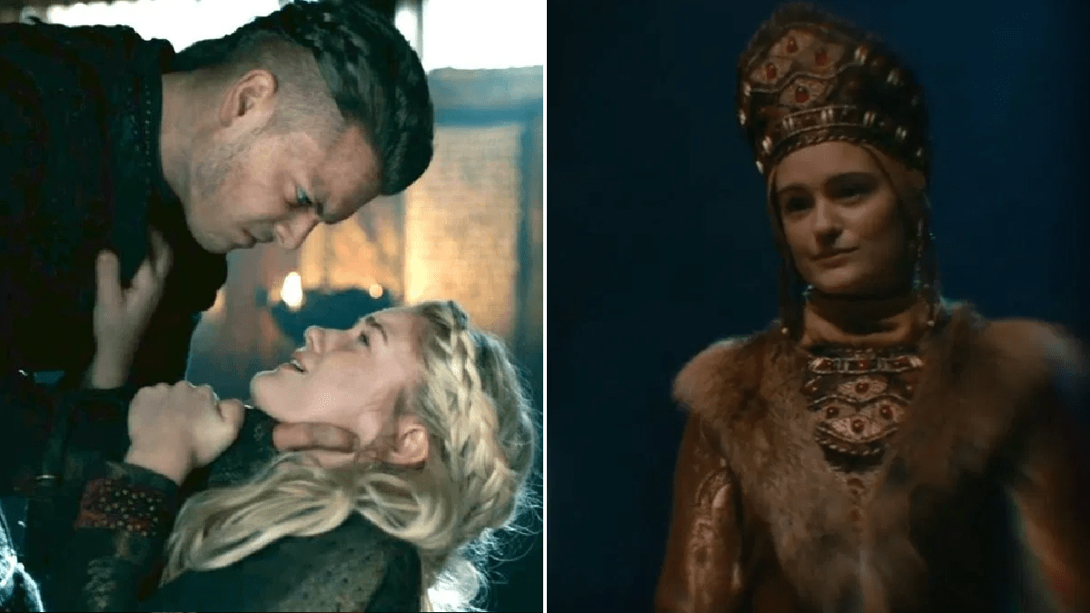 Vikings star Alicia Agneson makes grand return despite being killed off – and Ivar is shook